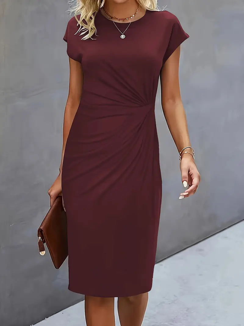 Adelina | Chic Dress with Round Neck
