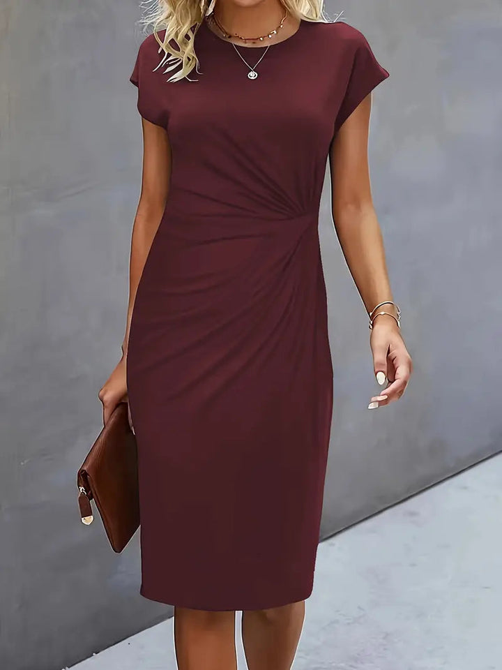 Adelina | Chic Dress with Round Neck