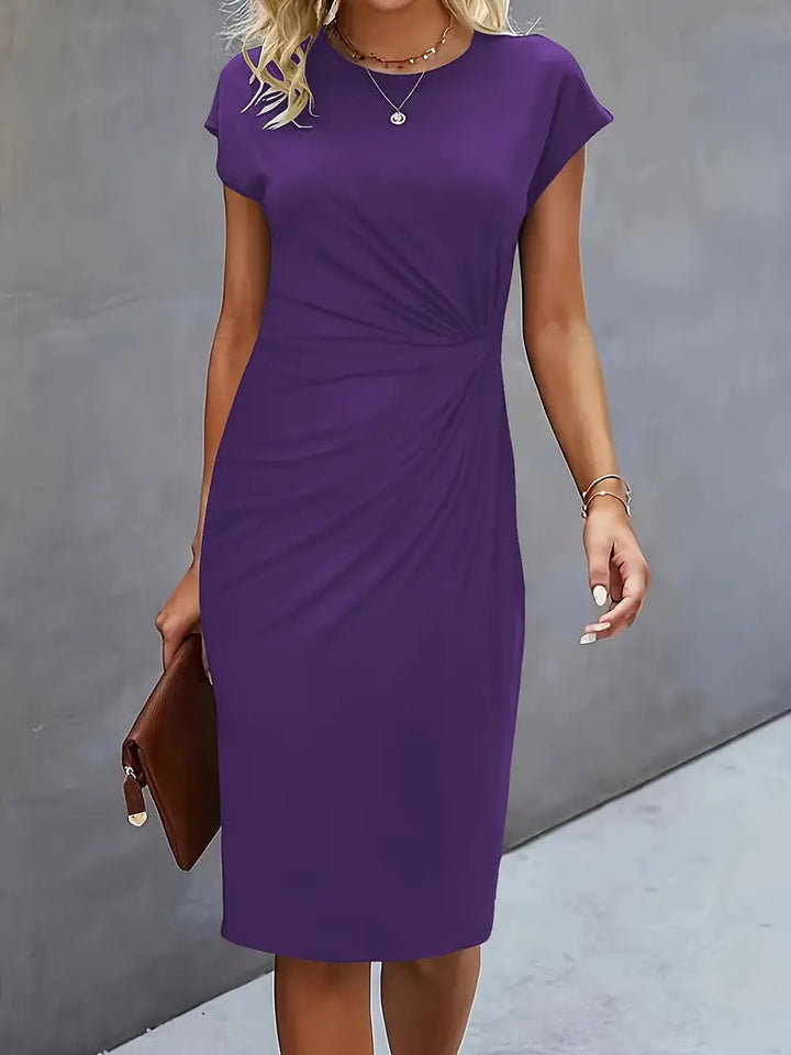 Adelina | Chic Dress with Round Neck