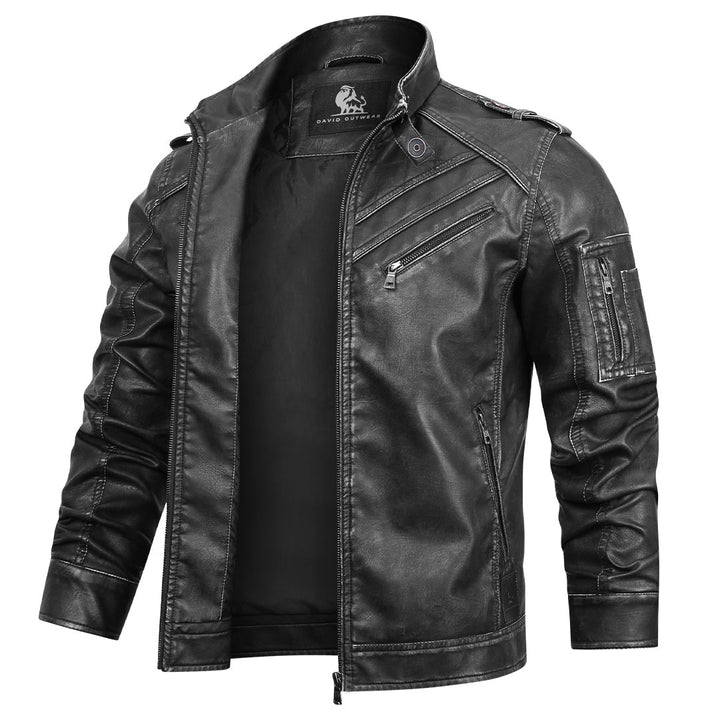 Leather Engine Jacket