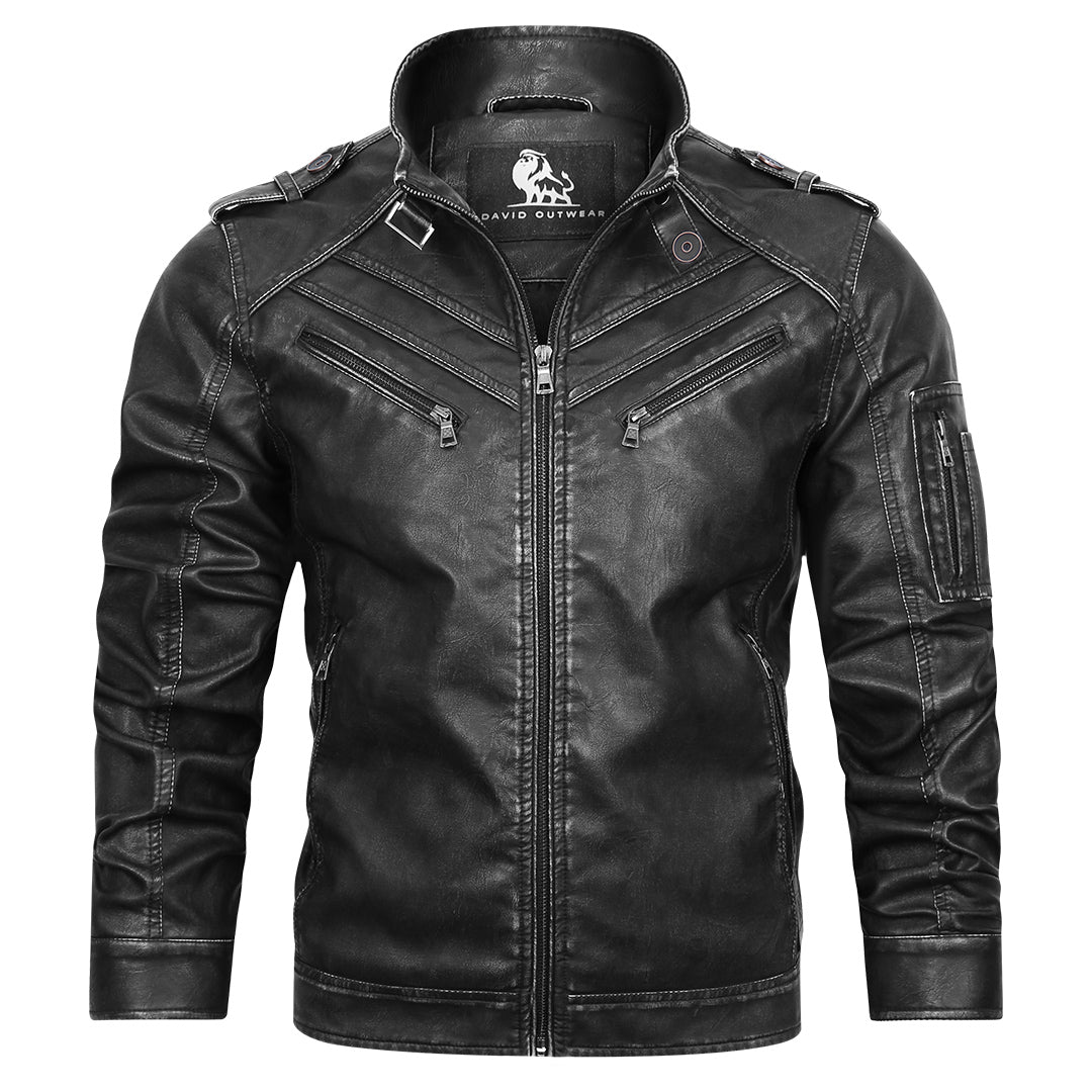 Leather Engine Jacket