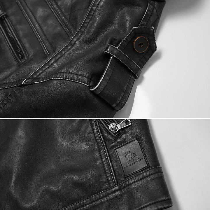 Leather Engine Jacket