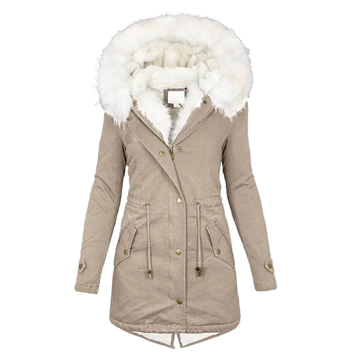 Fur-Lined Winter Jacket by Julie
