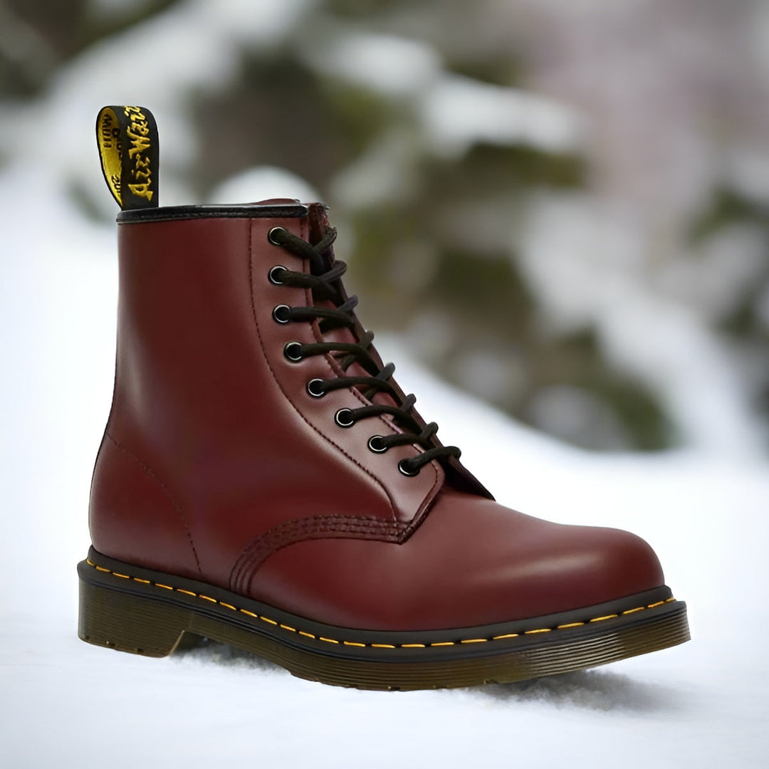 Véronique™ | Chic Ankle Boots with Lace-Up Design