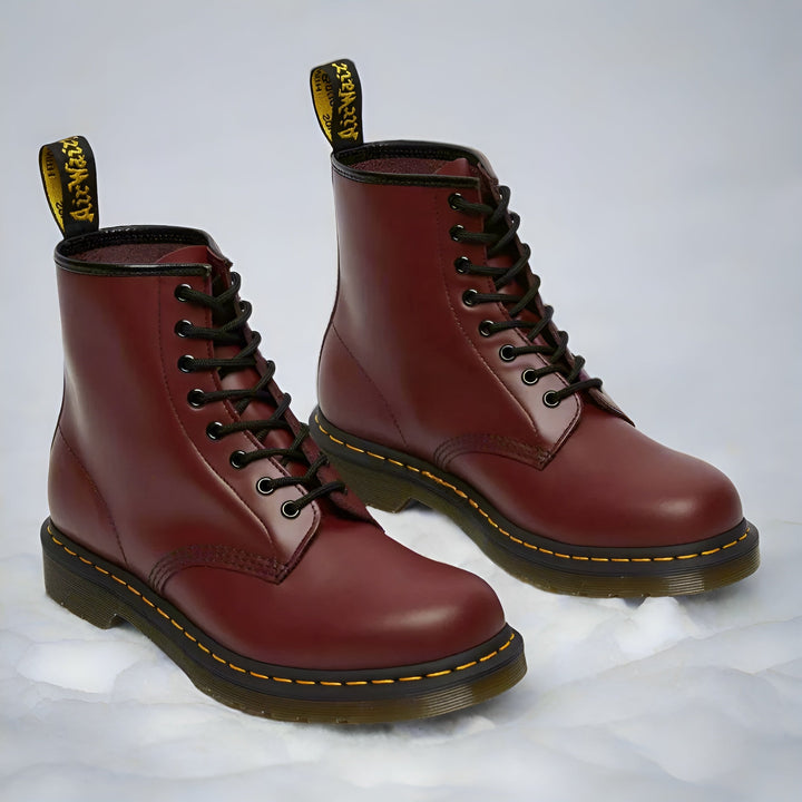 Véronique™ | Chic Ankle Boots with Lace-Up Design