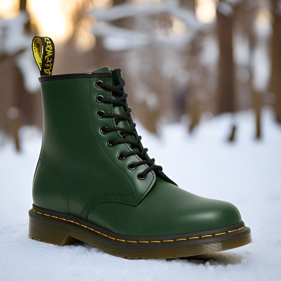 Véronique™ | Chic Ankle Boots with Lace-Up Design