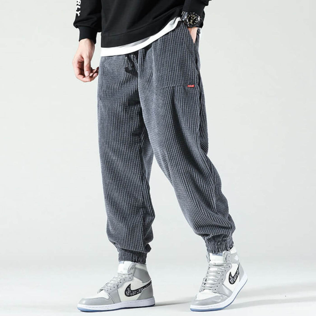 Kasper | Stylish Corduroy Jogging Pants