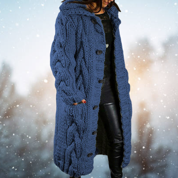 Elegant Women's Woven Cardigan by Bella