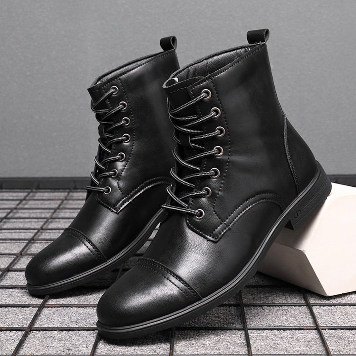 Ankle Boots in Faux Leather by Morgan