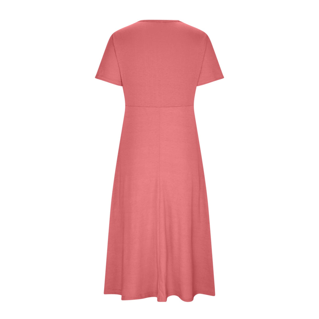 Mirella™ | Chic V-neck Dress