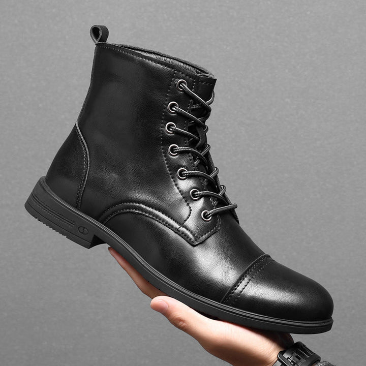 Ankle Boots in Faux Leather by Morgan