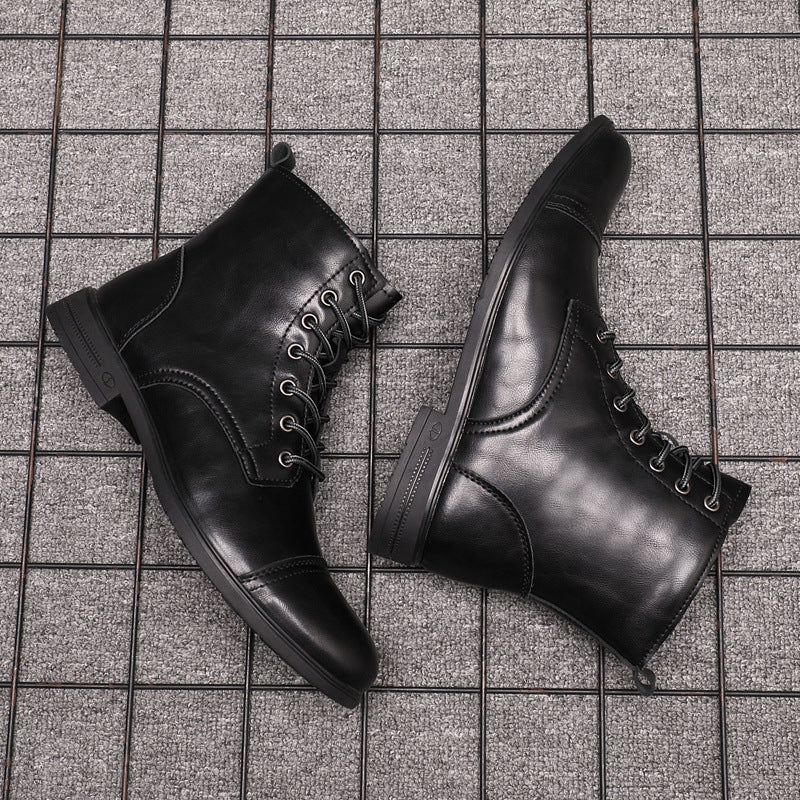 Ankle Boots in Faux Leather by Morgan