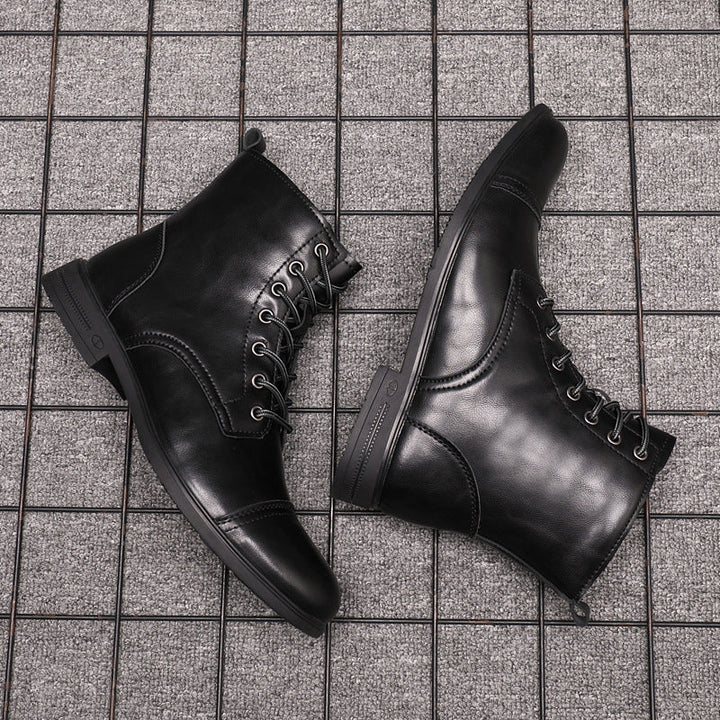 Ankle Boots in Faux Leather by Morgan