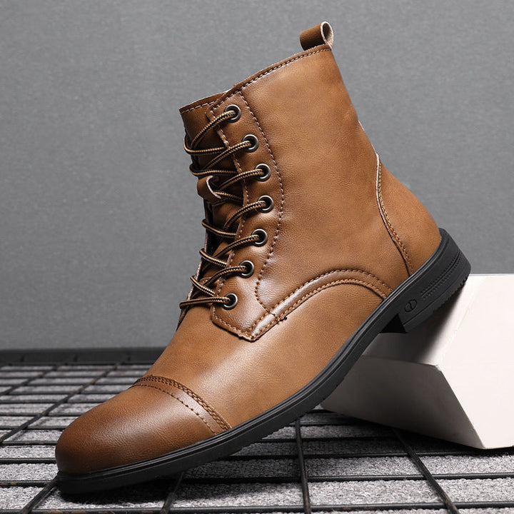 Ankle Boots in Faux Leather by Morgan