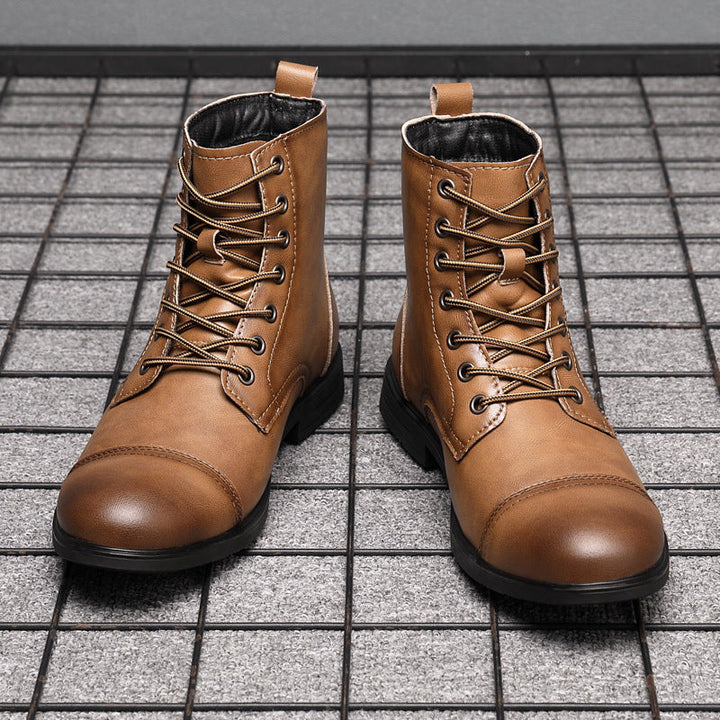 Ankle Boots in Faux Leather by Morgan