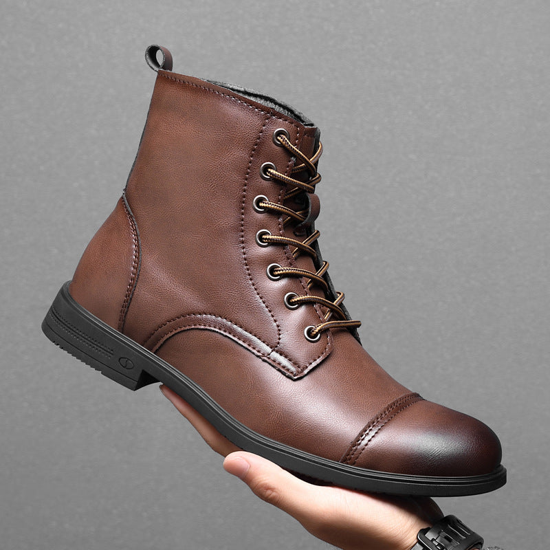 Ankle Boots in Faux Leather by Morgan