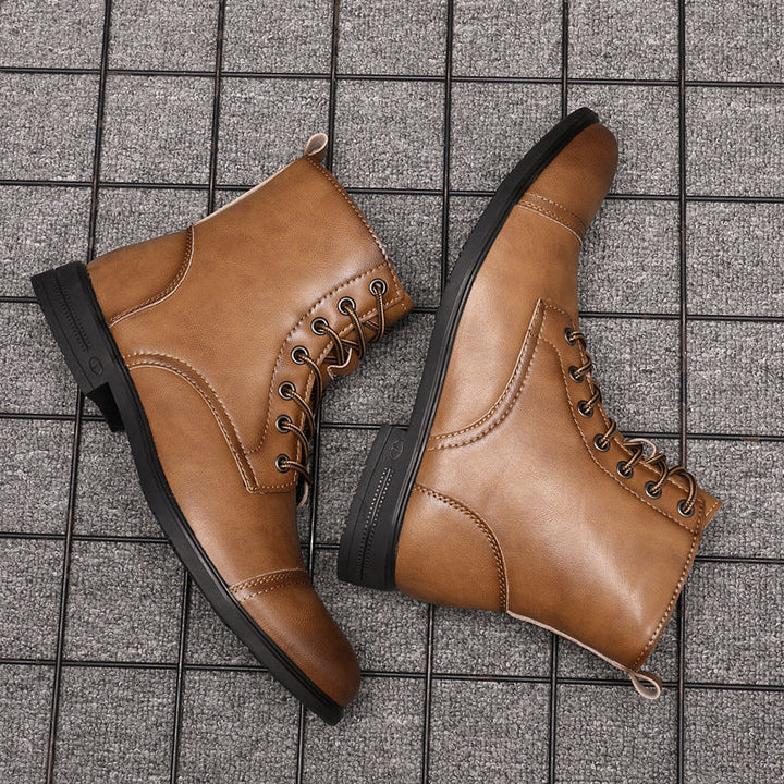 Ankle Boots in Faux Leather by Morgan
