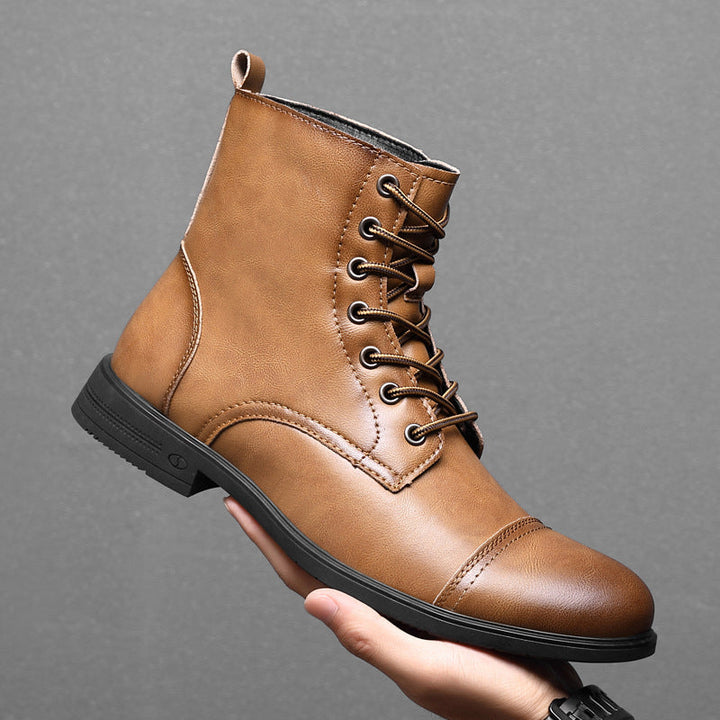 Ankle Boots in Faux Leather by Morgan