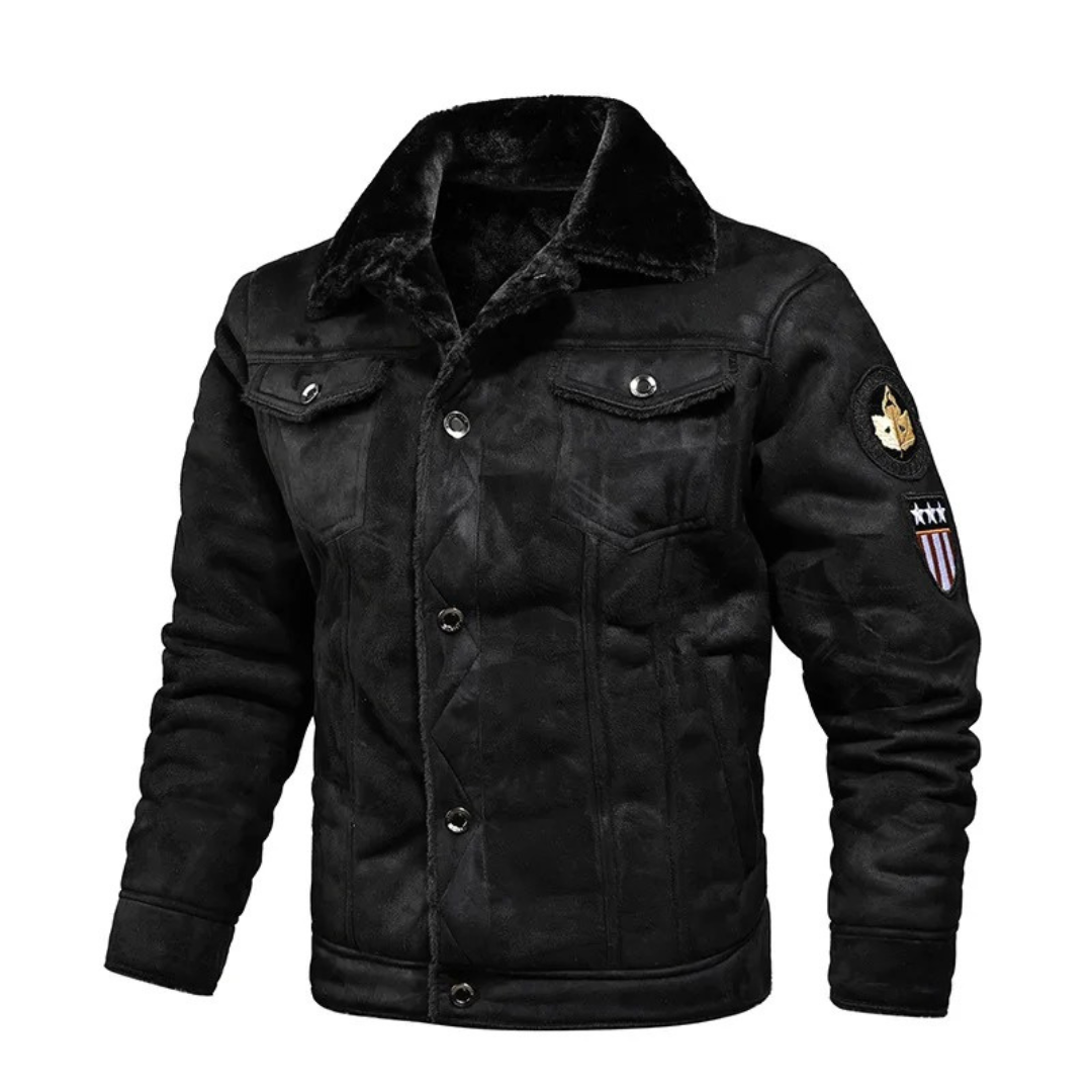 Noxar™ | Versatile Leather Jacket for Warmth