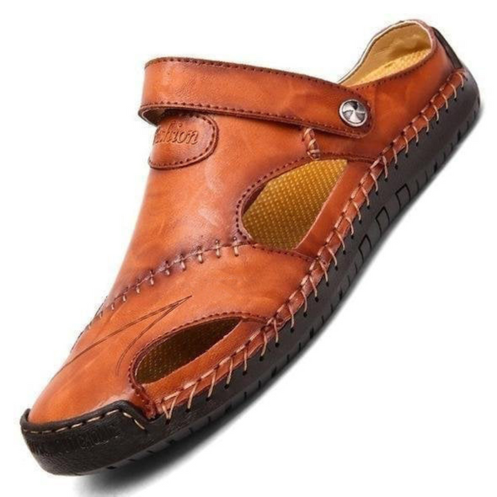 Orthopedic Leather Sandals by Chris™
