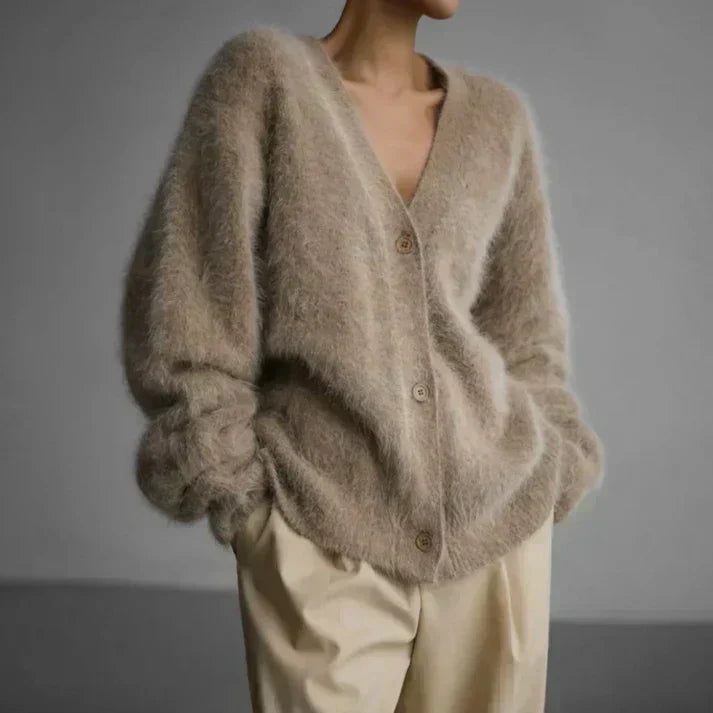 Ilona™ - Cashmere-Feel Oversized Knitted Pullover