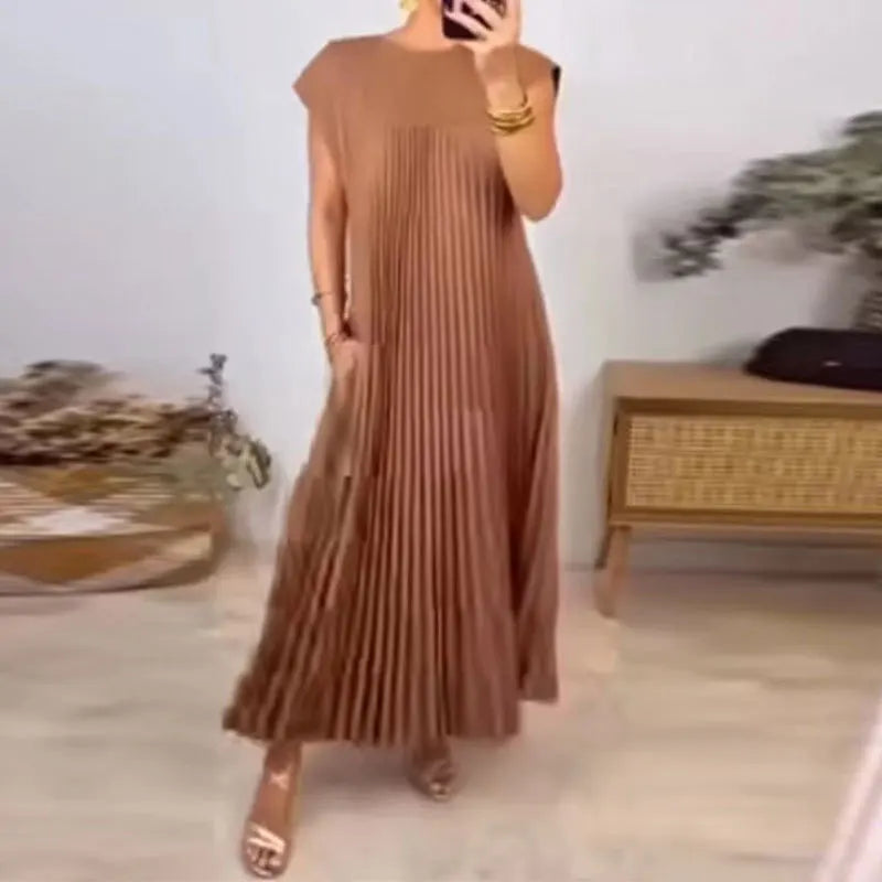 Tamara | Maxi Dress with Elegant Pleats
