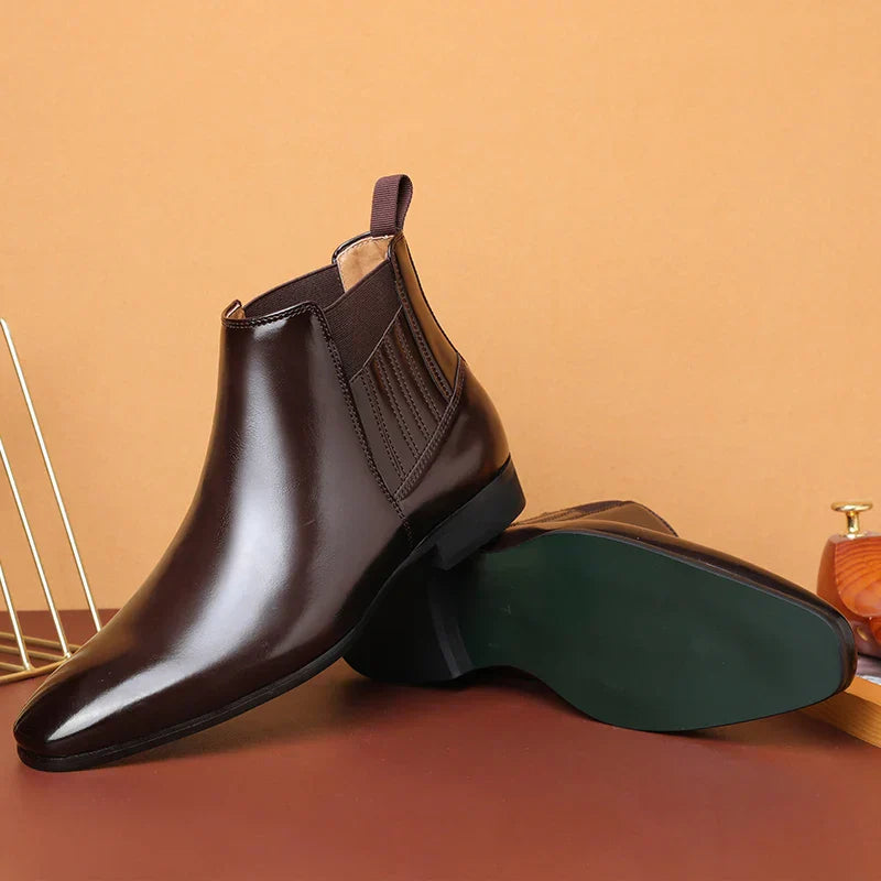 Peyton | Ankle Boots in Synthetic Leather
