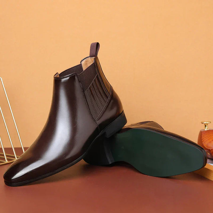 Peyton | Ankle Boots in Synthetic Leather
