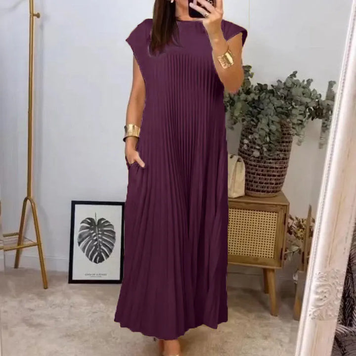 Tamara | Maxi Dress with Elegant Pleats