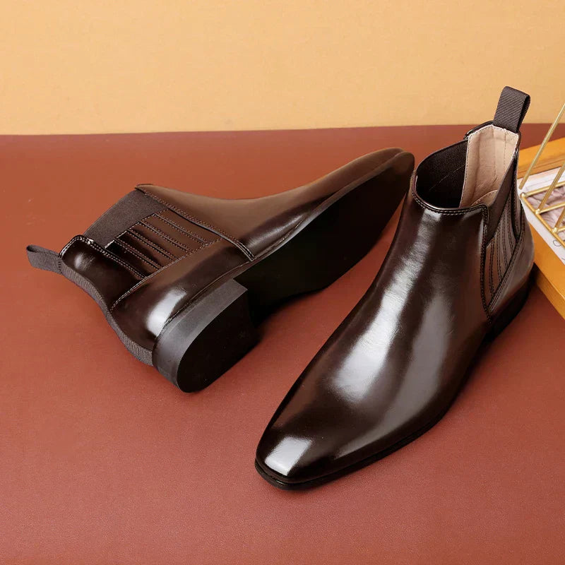 Peyton | Ankle Boots in Synthetic Leather