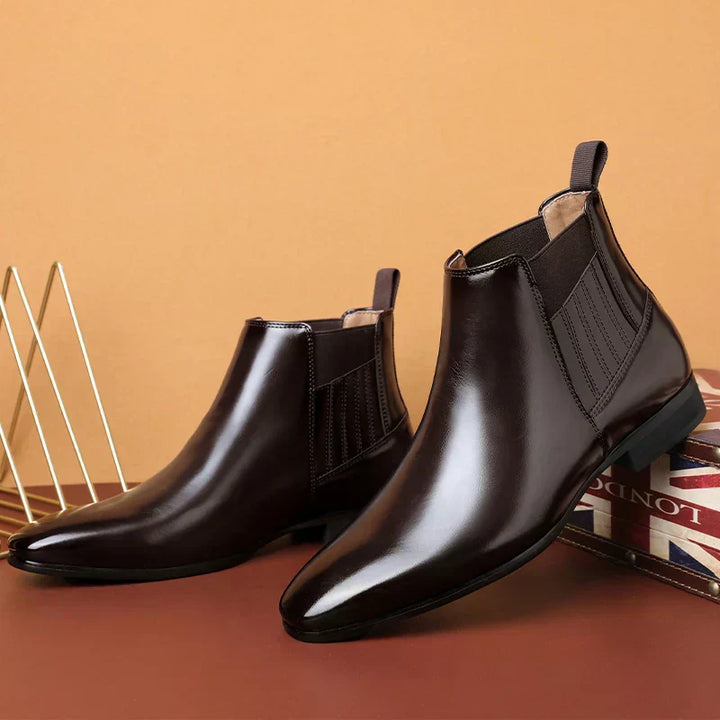 Peyton | Ankle Boots in Synthetic Leather