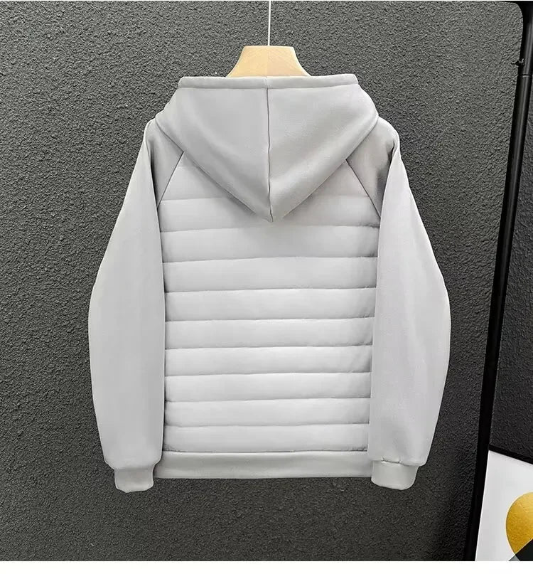Chic Cotton Jacket with Quilted Design