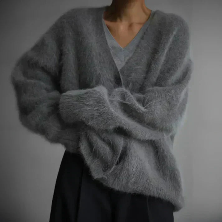 Ilona™ - Cashmere-Feel Oversized Knitted Pullover