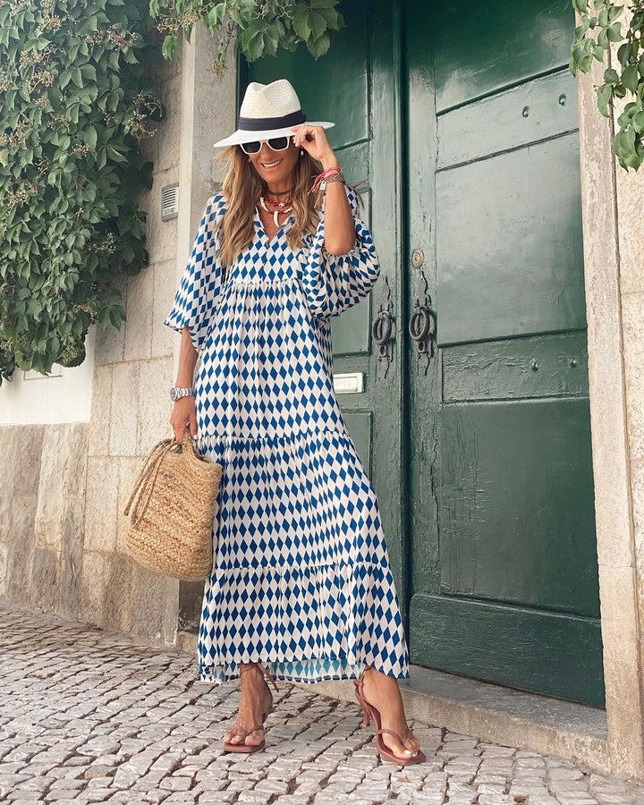 Viola™ | Summer Dress with Playful Floral Design