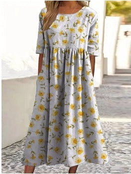 Wendy | Midi Dress for Relaxed Comfort