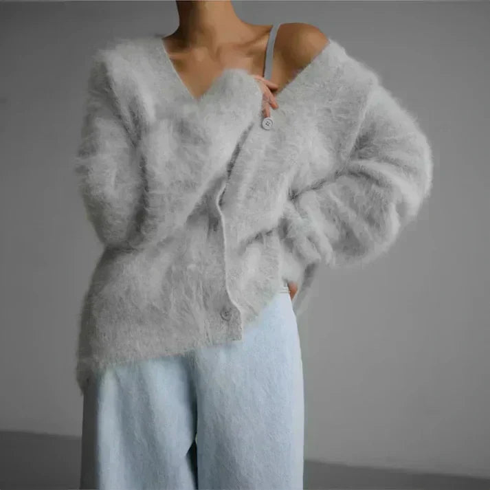 Ilona™ - Cashmere-Feel Oversized Knitted Pullover