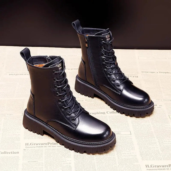 Fur-Lined Winter Boots by Elena