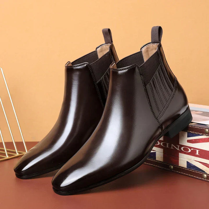Peyton | Ankle Boots in Synthetic Leather