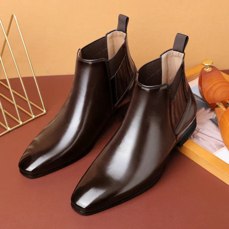 Peyton | Ankle Boots in Synthetic Leather