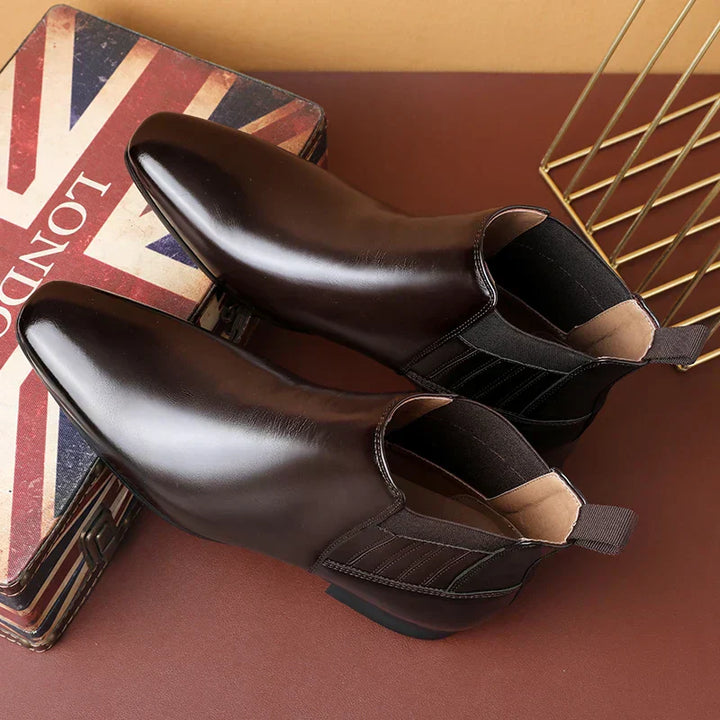 Peyton | Ankle Boots in Synthetic Leather