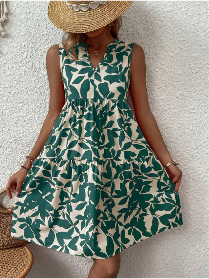 Avery™ - Chic Mini Dress with Sleeveless Design