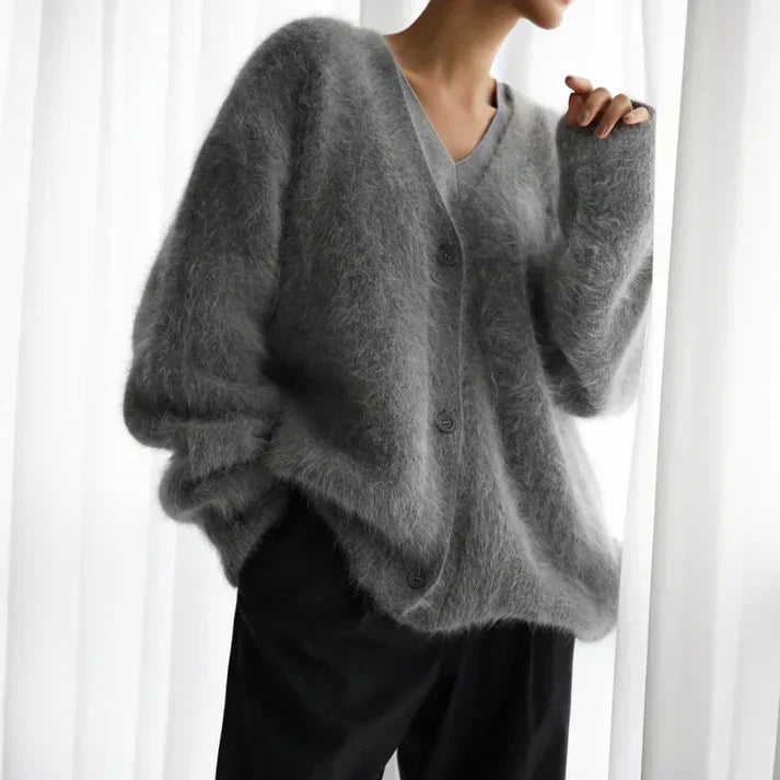Ilona™ - Cashmere-Feel Oversized Knitted Pullover