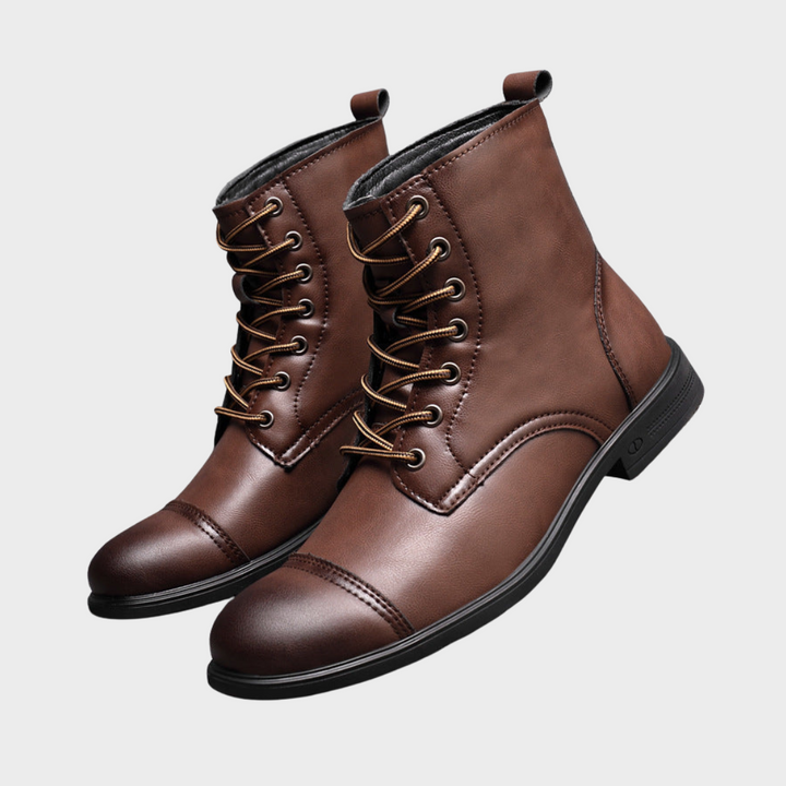 Ankle Boots in Faux Leather by Morgan