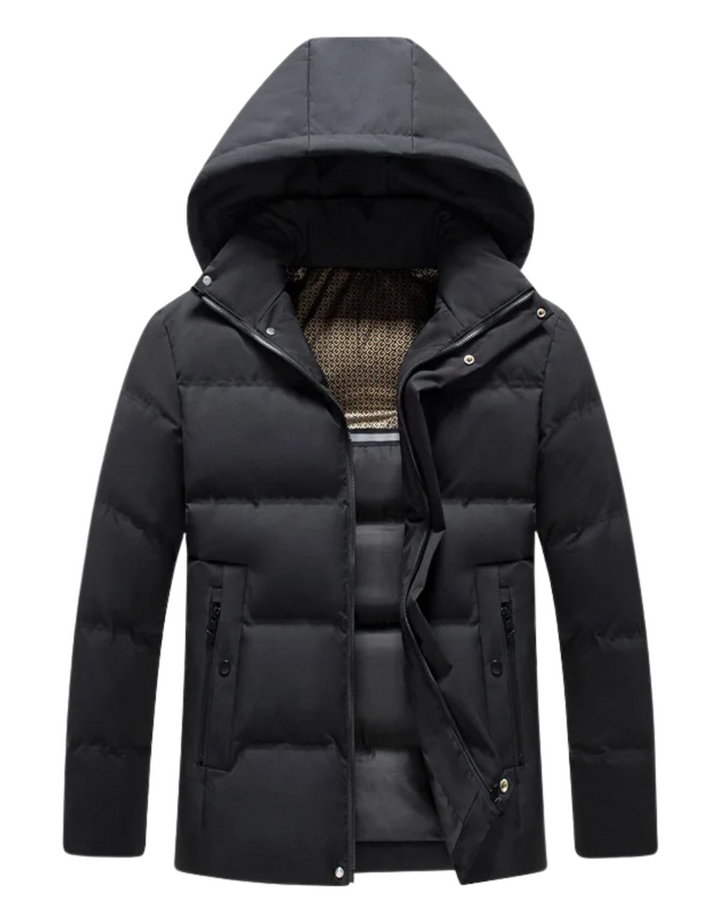 Chic Fleece Jacket with Hood