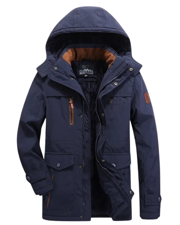 Quilted Winter Jacket with Elegant Style