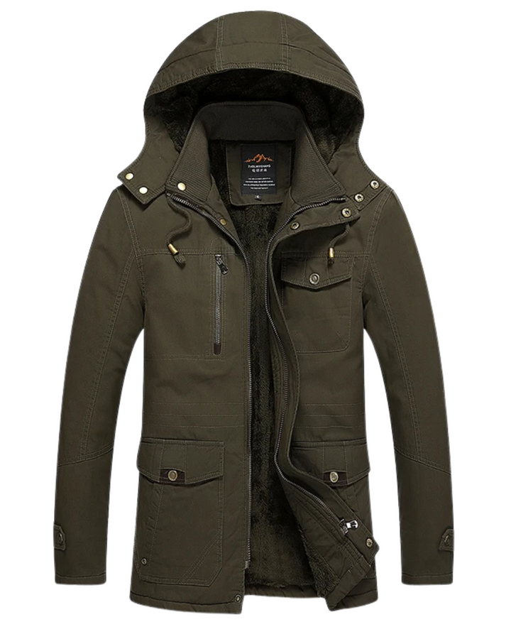 Quilted Cotton Jacket for Elegant Winter Wear