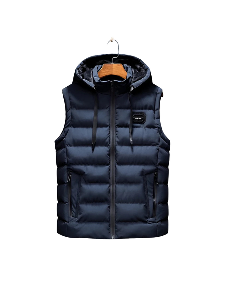 Hooded Vest by Giovanni