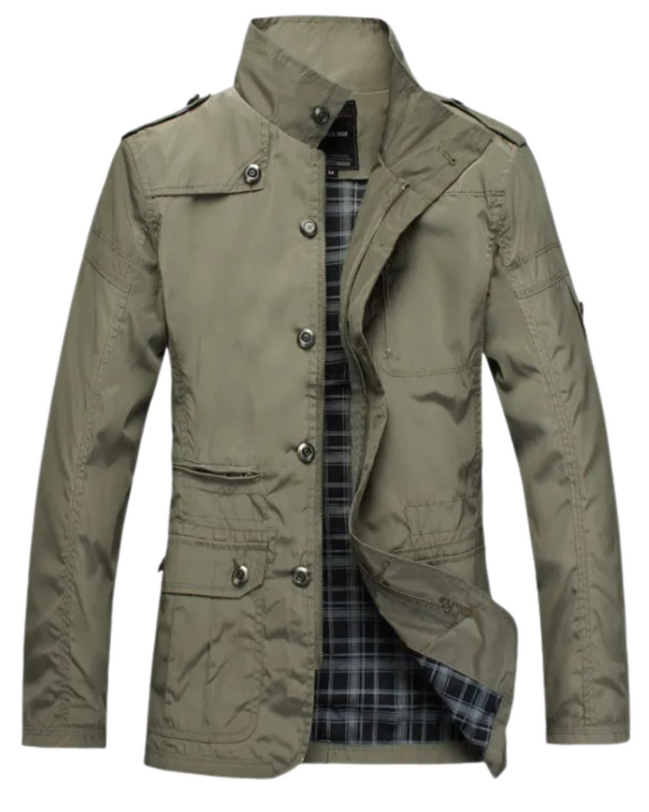Chic Windbreaker Coat