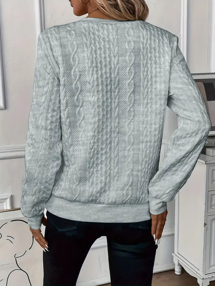 Elegant Joy™ Knit Sweater - Stylish and Chic