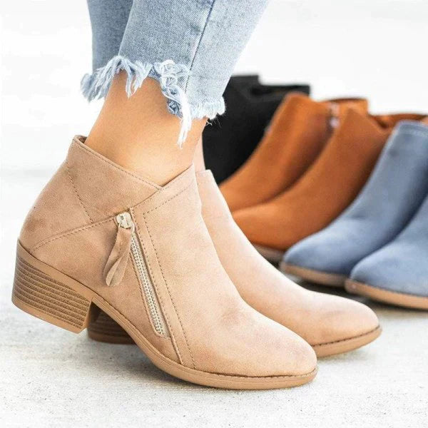 Chic Ankle Boots by Alice™ - Stylish and Comfortable